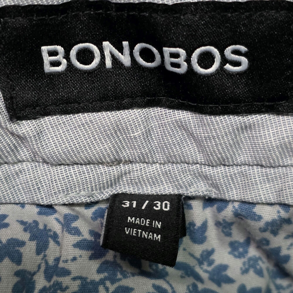 Bonobos Slim Fit Chino Pants Men’s 31x30 Tan Khaki Casual - Picture 3 of 5